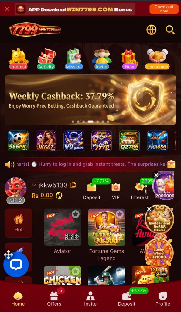 WIN7799 Game APK